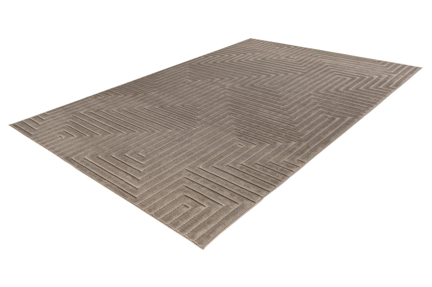 Michi Japandi zilver vloerkleed