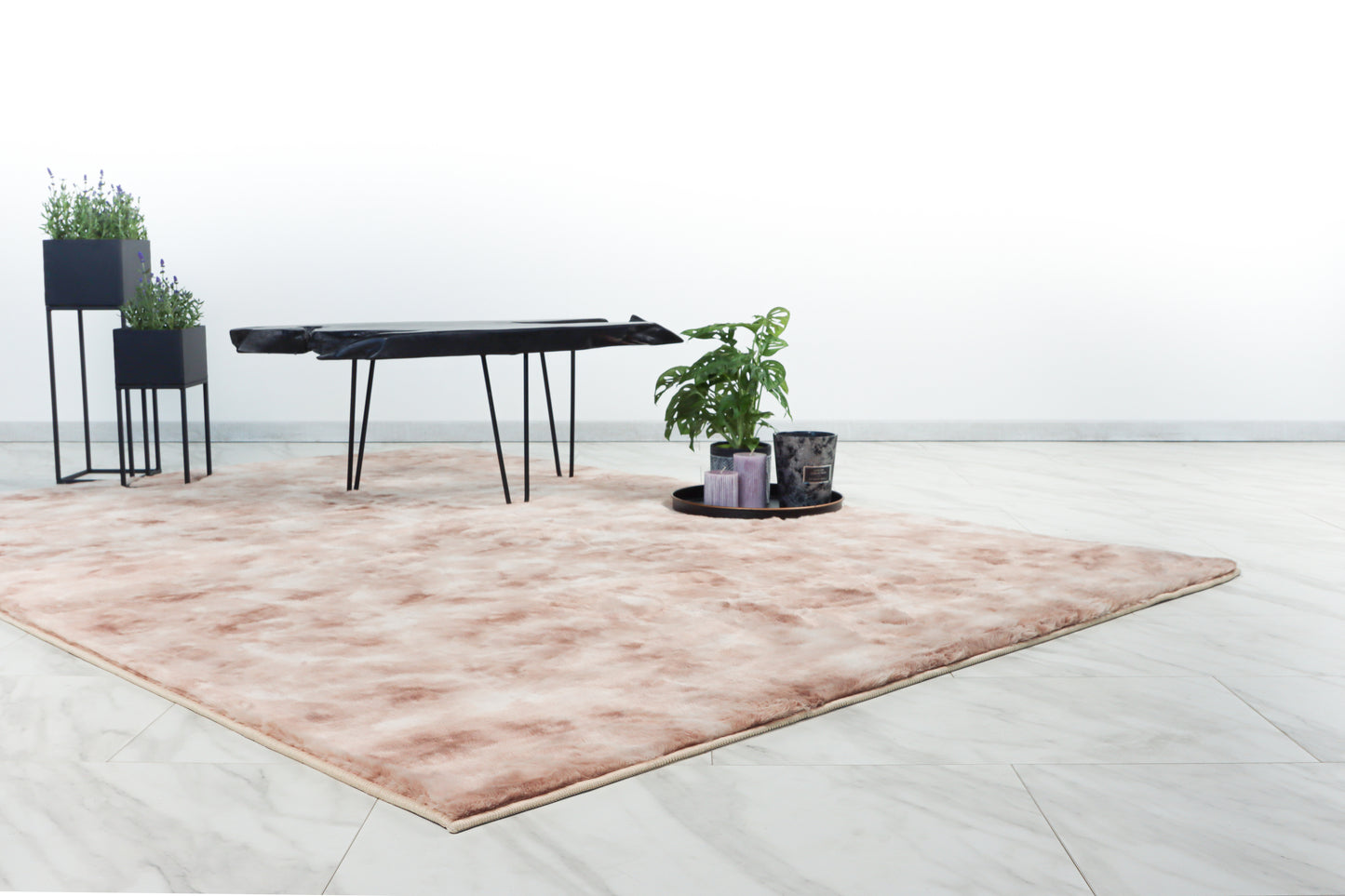 Panda vloerkleed beige - Houseofambiance
