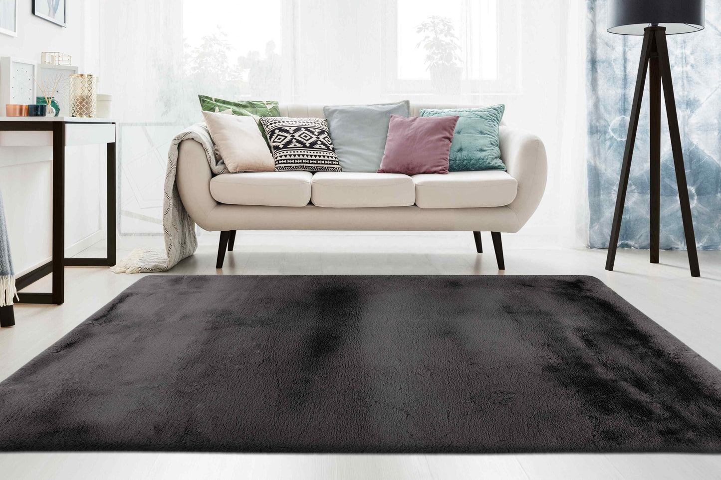 Infinity vloerkleed graphite - Houseofambiance