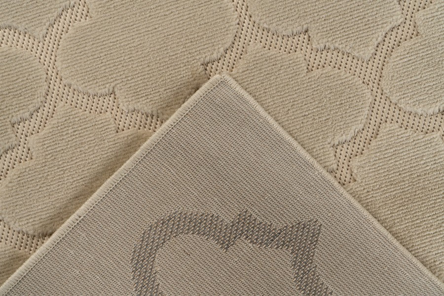 Nora beige vloerkleed - Houseofambiance