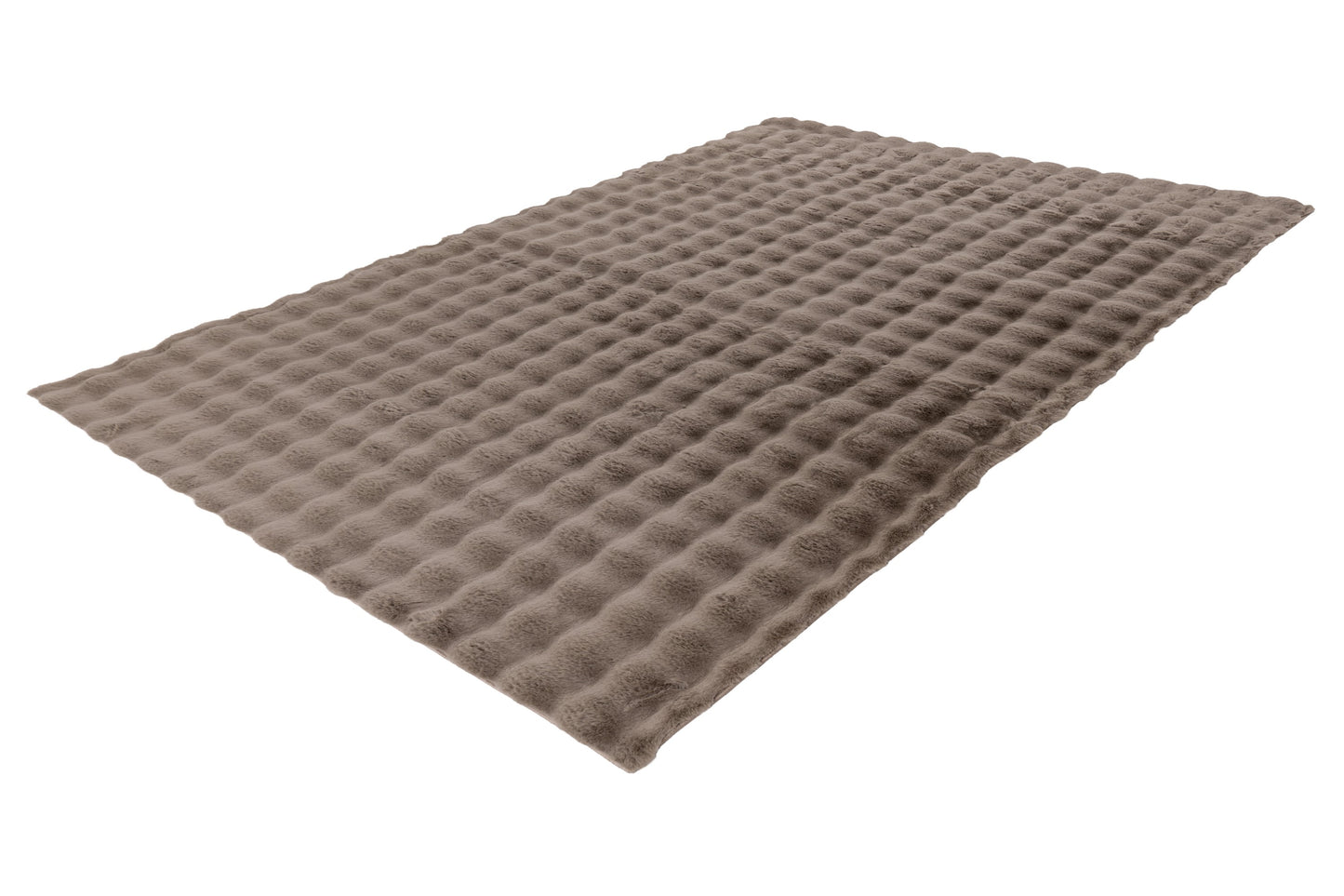 Fluffy Cloud 3D taupe vloerkleed