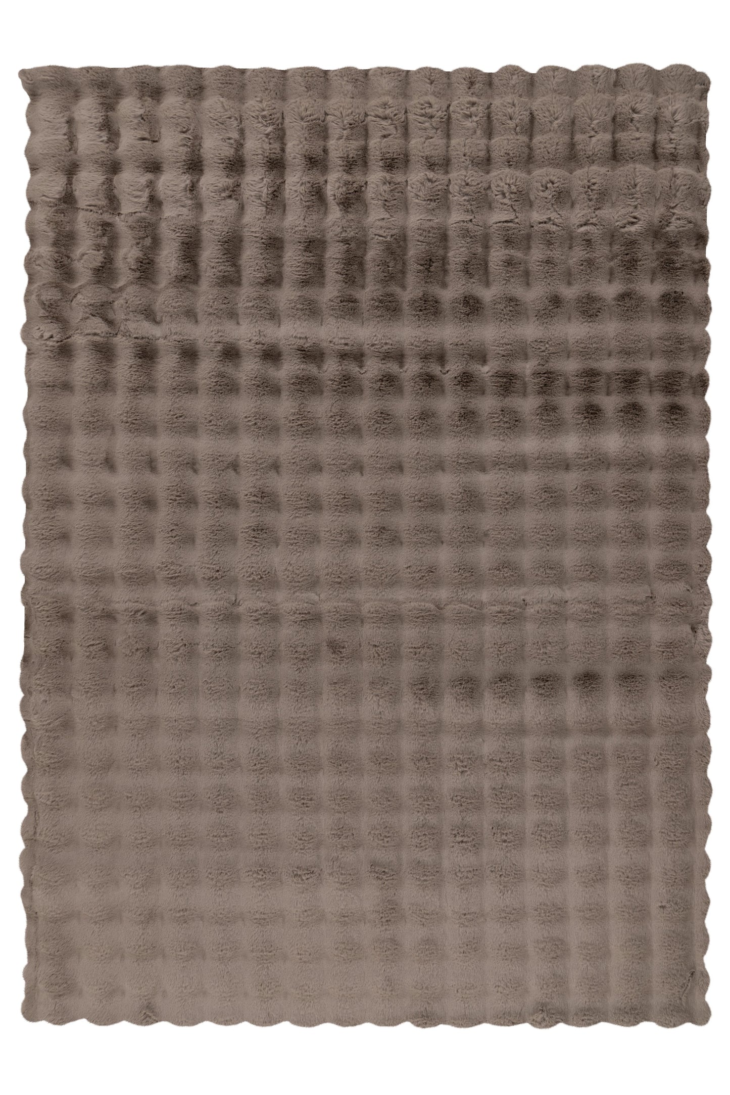 Fluffy Cloud 3D taupe vloerkleed