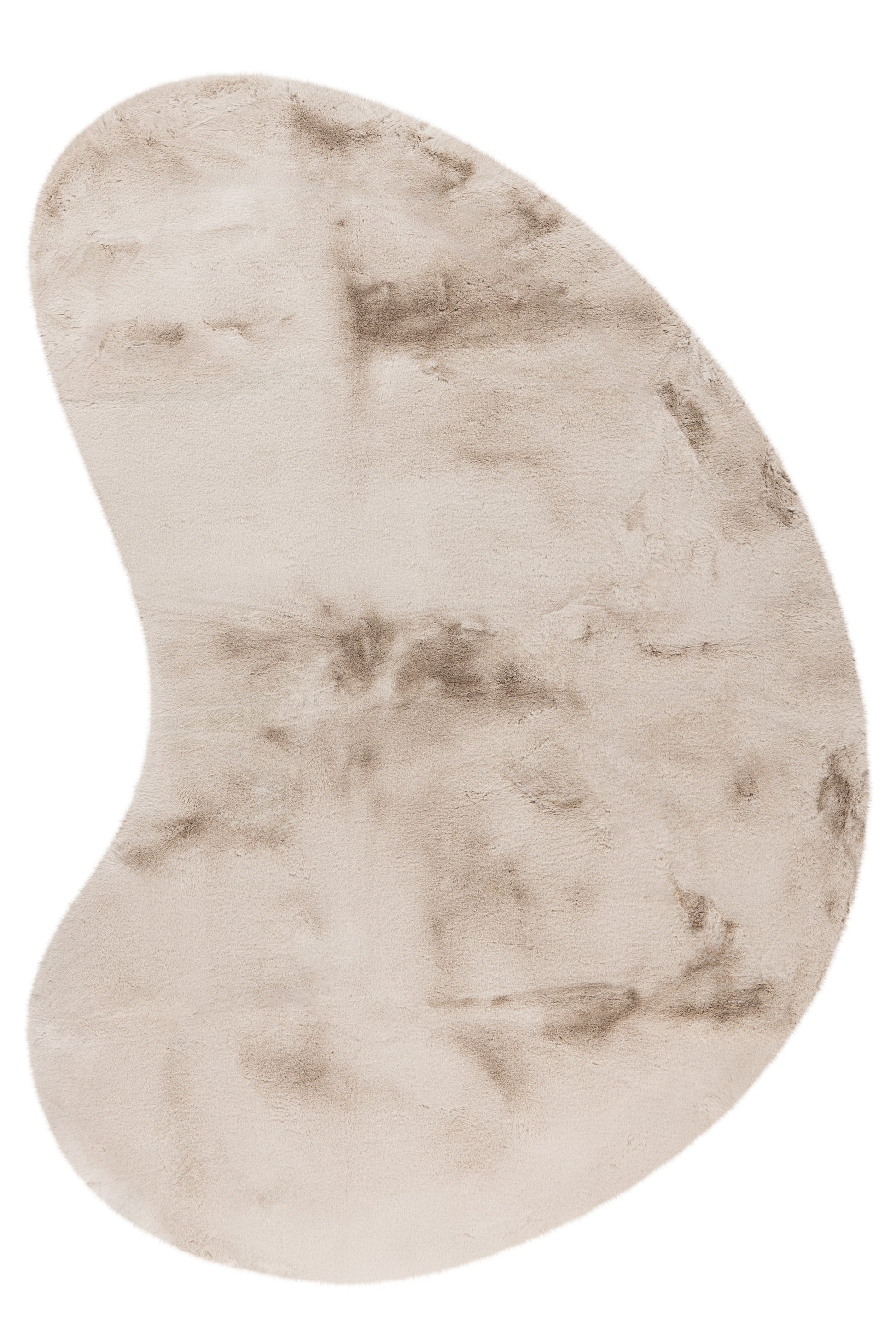 Cloud Organic shape licht taupe vloerkleed - Houseofambiance