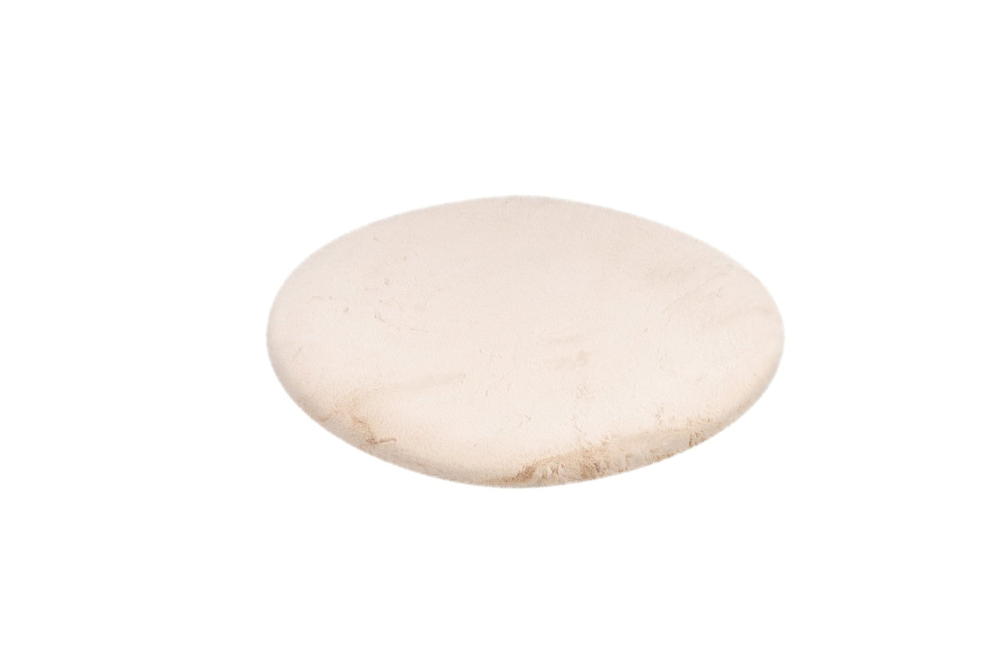 Cloud vloerkleed rond beige - Houseofambiance