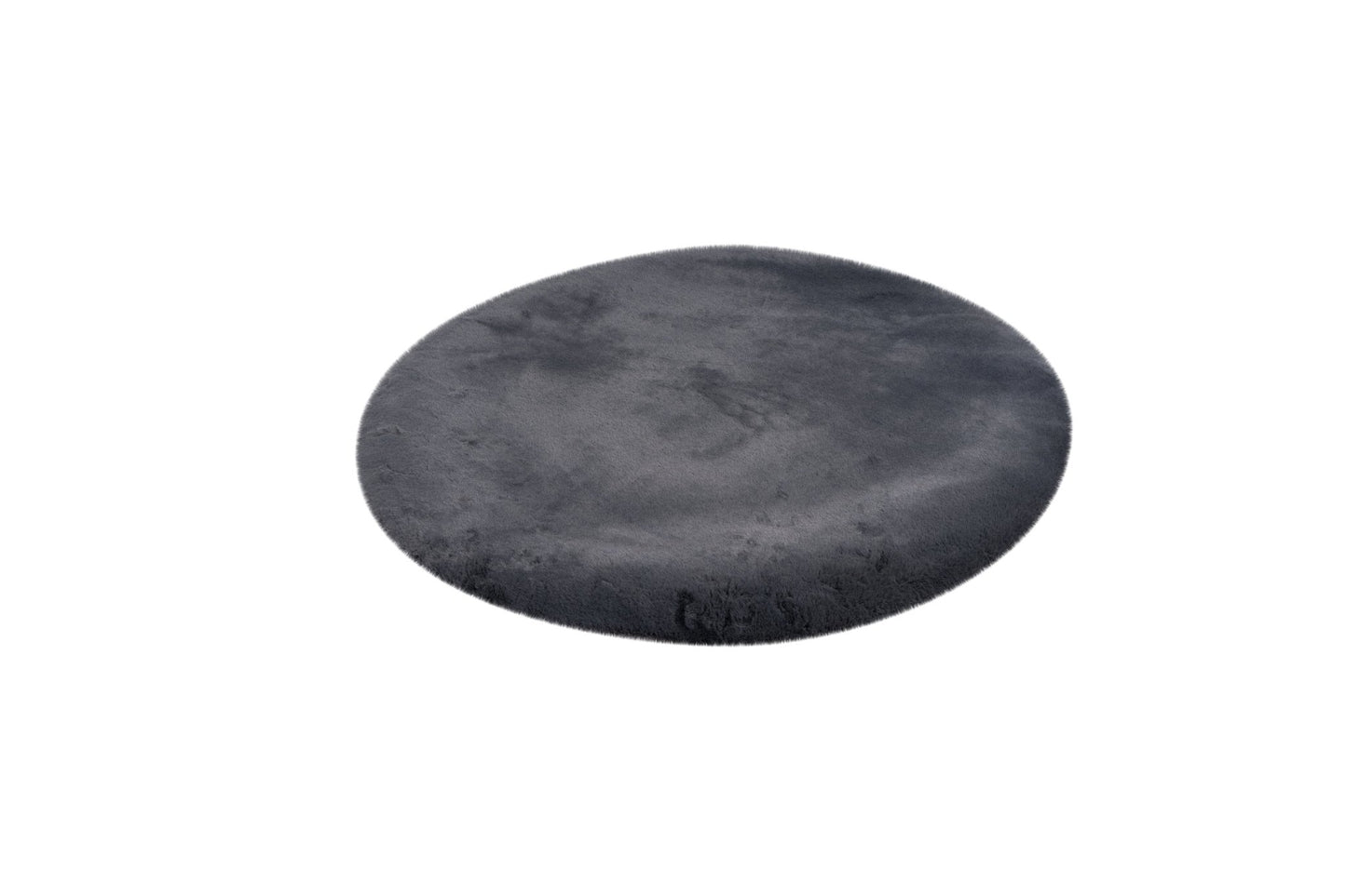 Cloud Vloerkleed Rond Graphite - Houseofambiance